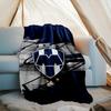 1PC C.F.Monterrey Football Crest Art Printed Soft Flannel Blanket Throw for Adult Bedroom Living Room Sofa Camping Travel Fan Gifts Christmas Gifts