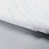 5/10Pieces White Embroidered Edge Cotton Handkerchiefs Soft Absorbent Reusable for Gym Office and Daily Use