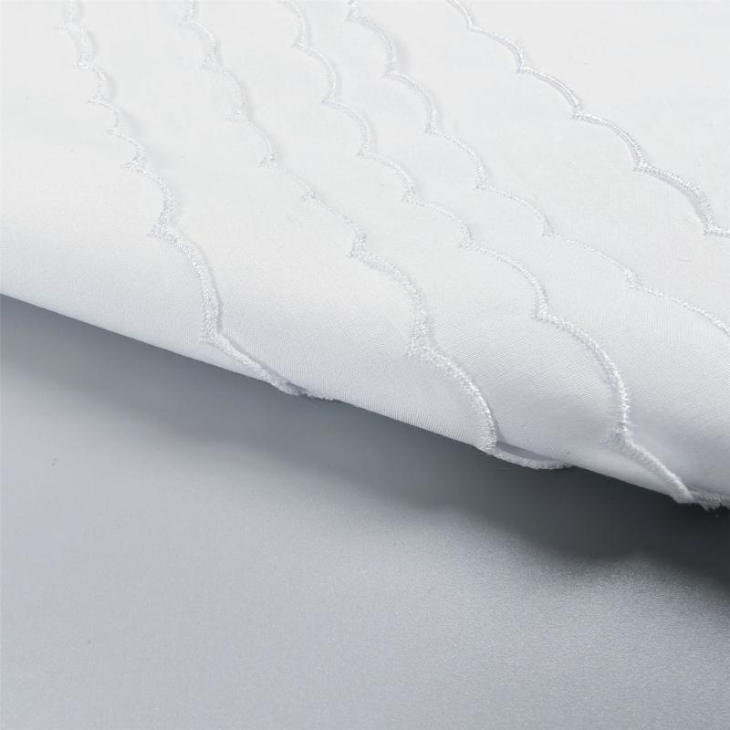 5/10Pieces White Embroidered Edge Cotton Handkerchiefs Soft Absorbent Reusable for Gym Office and Daily Use