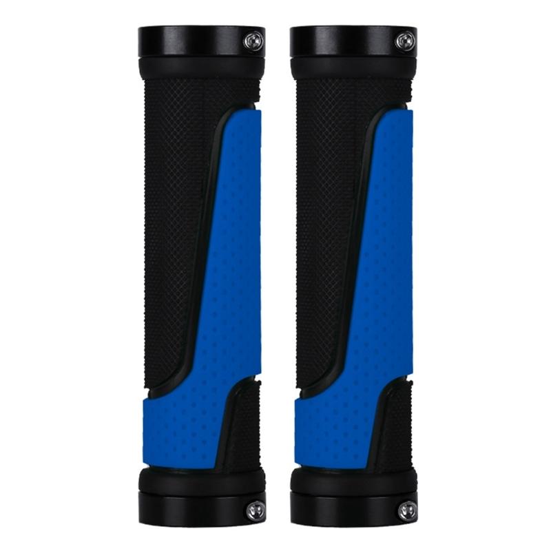 1 Pair Mountain Bike Handlebar Grips Bicycles Rubber Cover Handlebar Bar Grips