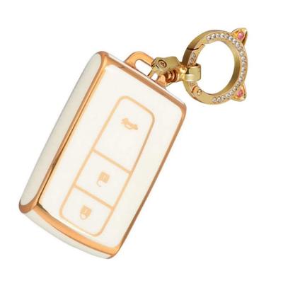 [ZANEKO] Tanto Key Case Compatible Toyota Daihatsu Move Custom Key Cover Passo bB Boon
