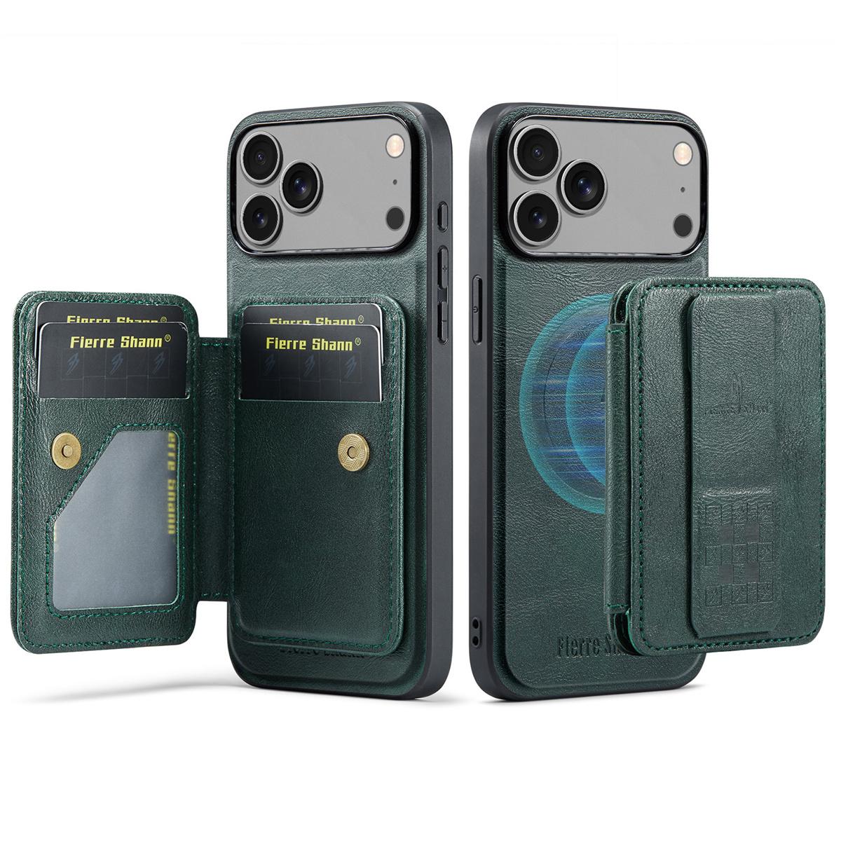 

Detachable Card Slot Wallet for Magsafe Magnetic Leather Phone Case for IPhone 17 Air 16 15 14 Plus 13 12 11 Pro Max Cover iPhone 15 Pro Max