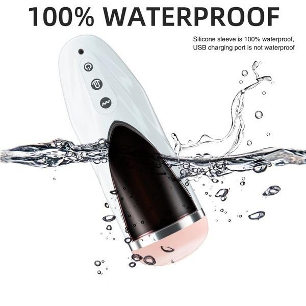 Mężczyzna Masturbator Cup Realistyczna końcówka języka i ust Pochwa Kieszonkowa cipka Blowjob Stroker Wibrująca zabawka do seksu oralnego