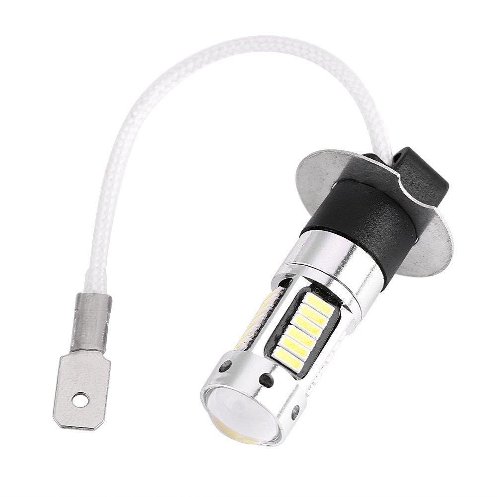 Fog Lamp H3 Led -Qiilu LED Fog Light Bulb H3 LED Fog Bulb