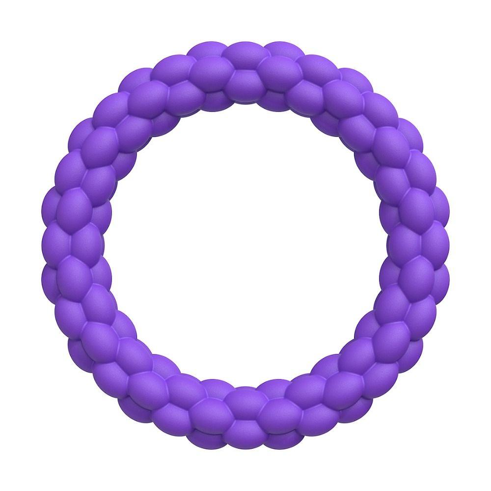 Non-Toxic Sensory Hand Ring Toys Silicone Material Silent Decompressors Bracelet Kids Use