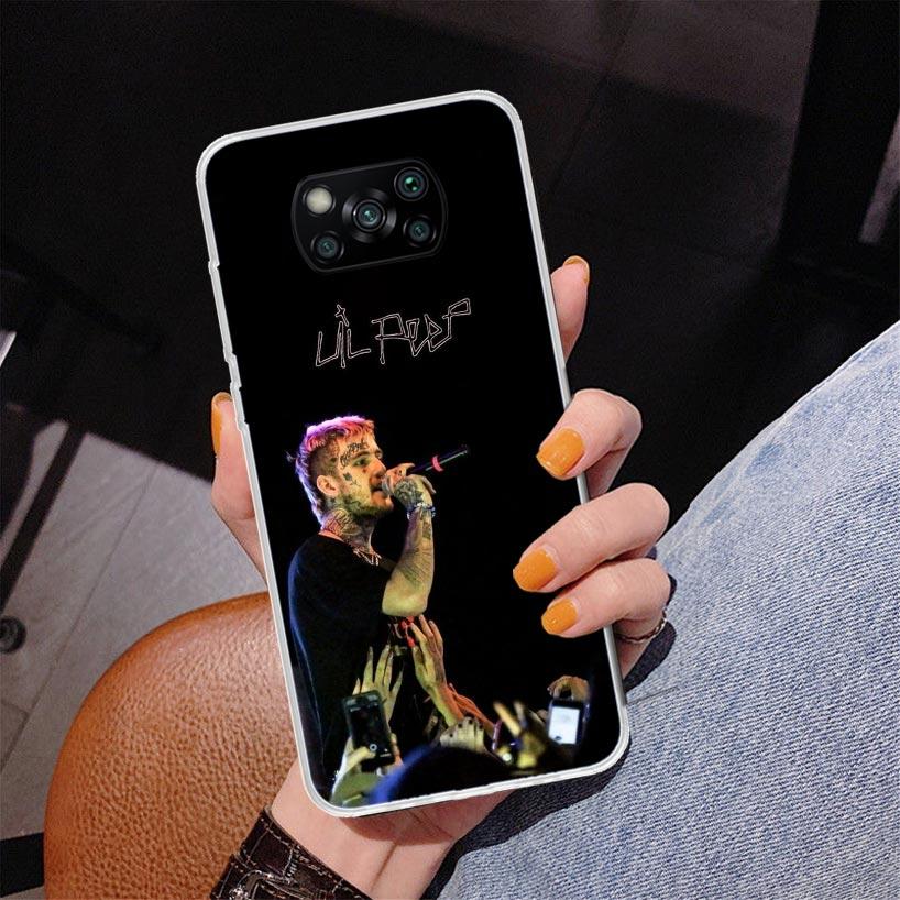 Lil Peep Singer Phone Case For Xiaomi Poco X7 X6 X5 Pro F7 Ultra Redmi 15C 15 13C 13 12C 12 10 10A 10C 9 9A 9C 9T Cover Poco X7