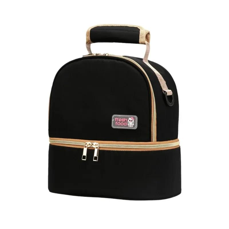 Milk Bag Milk Storage Backpack Bento Bag Double-layer Breast Milk Backpack Milk Bottle Fresh-keeping CInsulation Bag