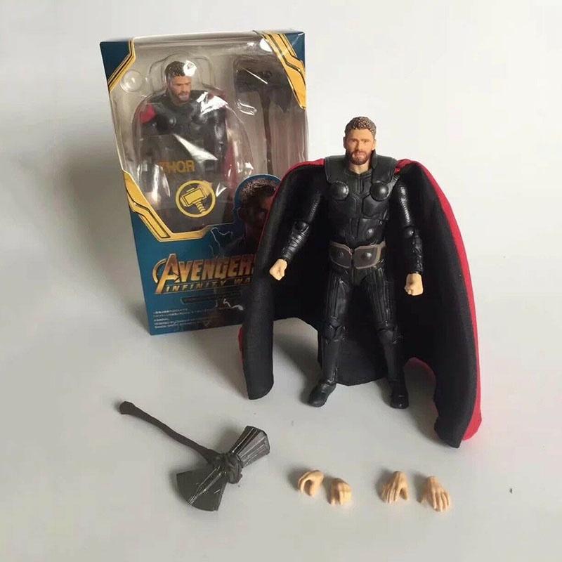 Новая фигурка Shf S.h.figuarts Мстители Война Бесконечности Тор ПВХ с премиальным качеством изготовления