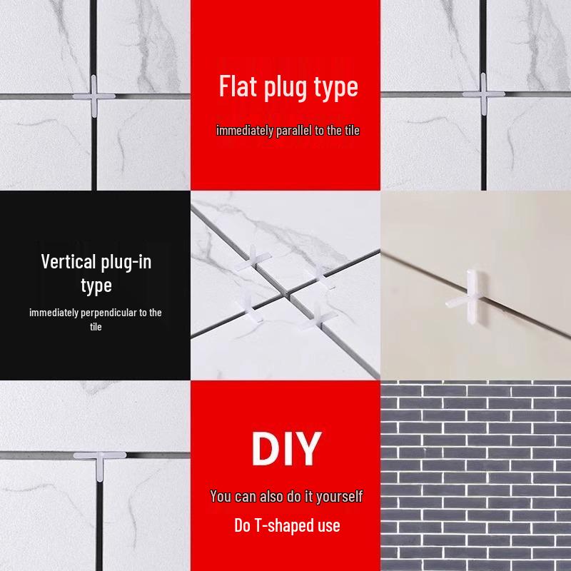 Tile Leveling Clip: Grout Line Spacer & Positioning Tool