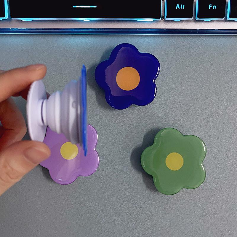 Mobile Phone Airbag Bracket Flower Creative Acrylic Desktop Support Anti-drop Couple Girlfriend Universal Tide