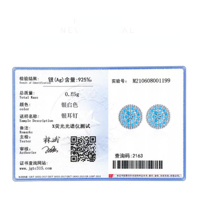 Tancise 925 Sterling Silber Türkis Ohrringe Tropfen Ohrringe für Frauen Hochzeit Party Geschenke