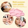 Silicone Paint Palette With Pen Holder Pigment Dispensing Tray Art Student Tools Painting Supplies For Watercolor Oil Propylene