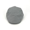 Unisex Retro Plaid Duckbill Cap: Stylish Spring/Summer Beret for Casual Wear