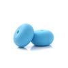 14mm 10Pcs Silicone Beads Food Grade Abacus Teething Beads for Baby Teether Chewing Pacifier Clip Chain BPA Free Accessories