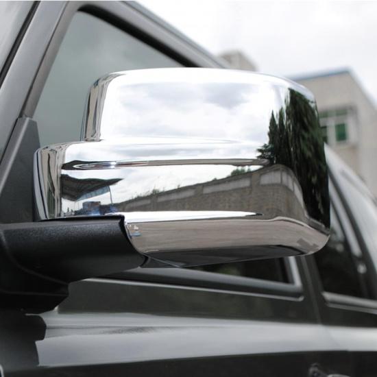Chrome Side Mirror Covers Shell Trim Decoration for 2011-2016 Jeep Patriot