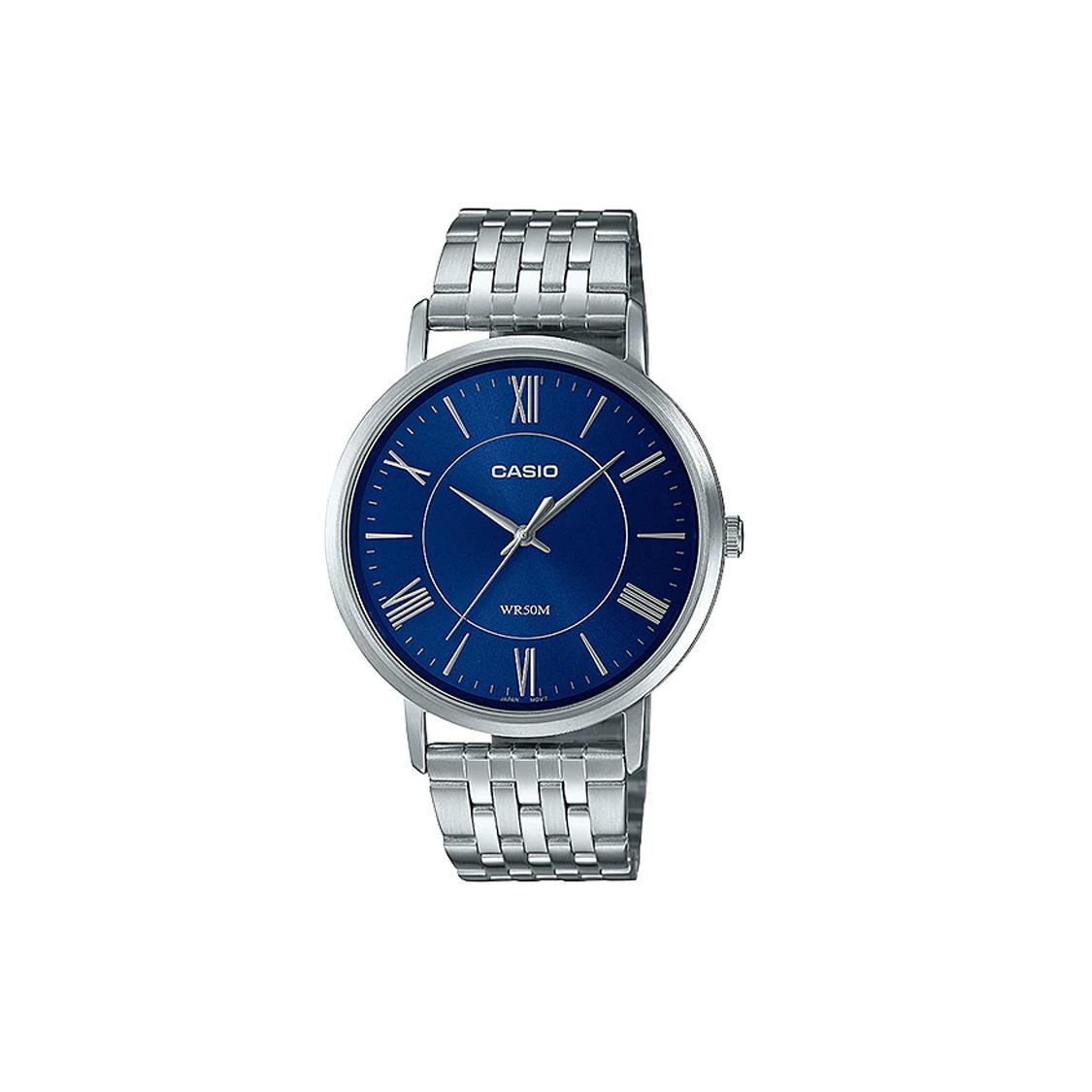 

CASIO Men Standard Series Blue Watch MTP-B110D-2AV MTP-B110D-2AV Blue Dial