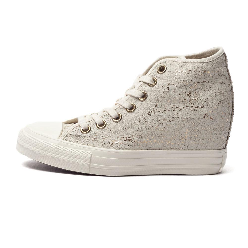 

Converse CHUCK TAYLOR High top Canvas Shoes Women s Beige 551556C 38