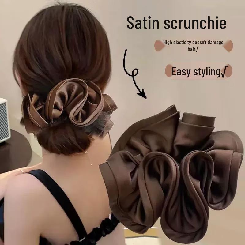Elegant Ruffled Scrunchie for Women