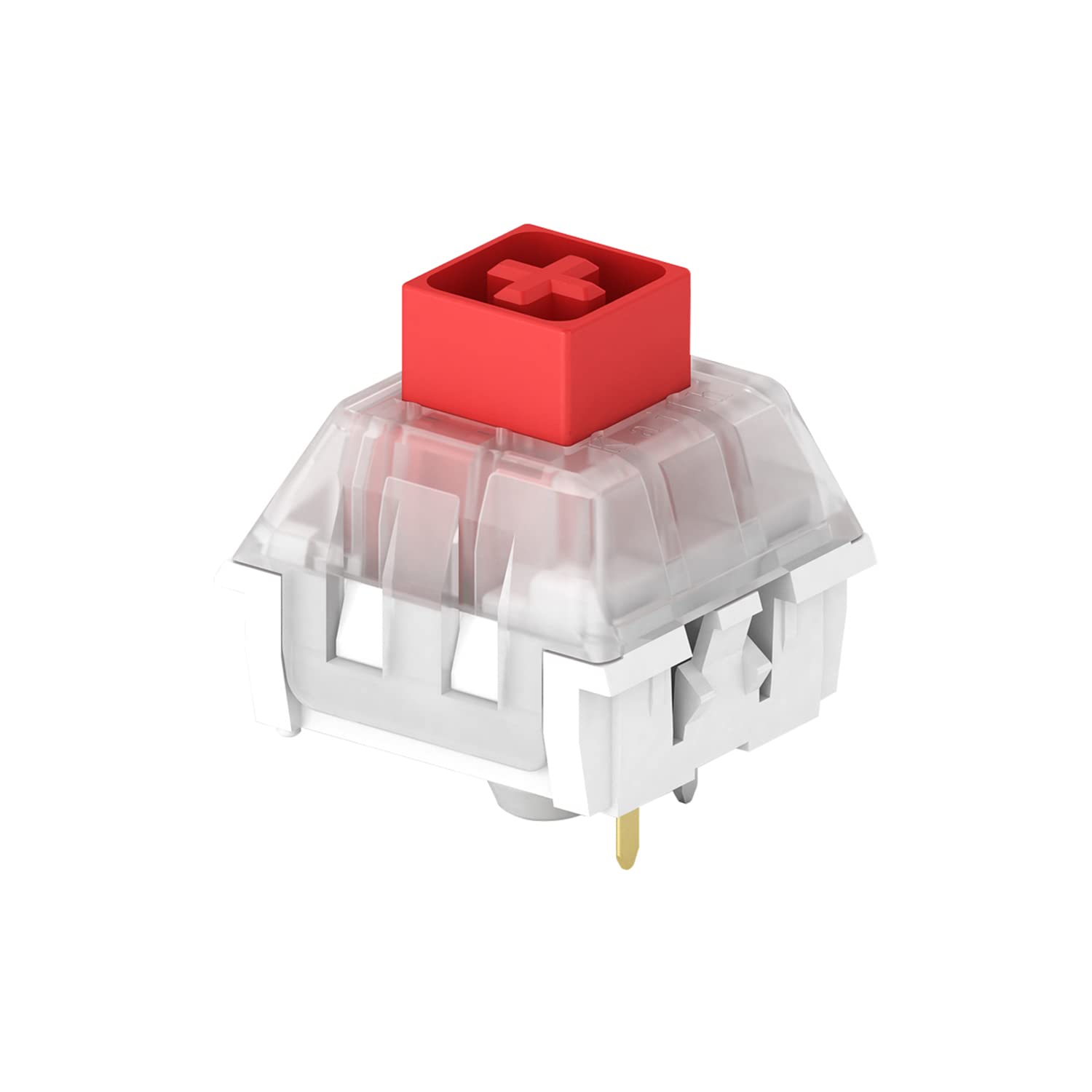 

Kailh Box Switch Red for Mechanical Gaming 3 Pin Plate Waterproof MX Lever Switch Pieces Клавіатура, кріплення/RGB/SMD (72 Червоний) червоний