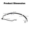 Brand New High Pressure Power Steering Feed Hose For Honda Civic 1.8L L4 2006-2011 Replacement For 53713-SNA-A06 Car Accessories