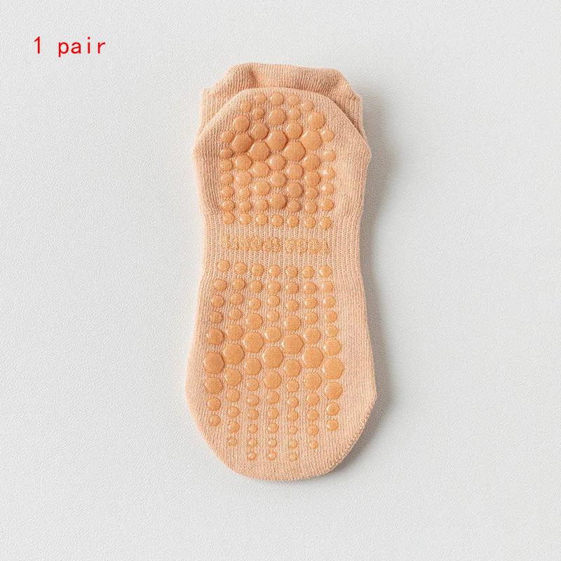 1 Pair/2 Pairs Mesh Breathable Yoga Socks Women Cotton Low Cut Short Gym Fitness Dance Sports Socks Professional Non-slip Floor Pilates Socks