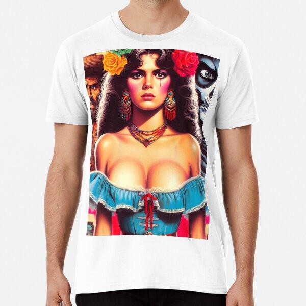 Creepy Horror Girl T-Shirt S-5XL Best T-Shirt