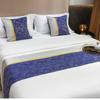 Hotel Bed Runner Wave Pattern Geometric Art Creative Design Home Homestay Bed Cover Universal Bedding Durable and Dirt Resistant