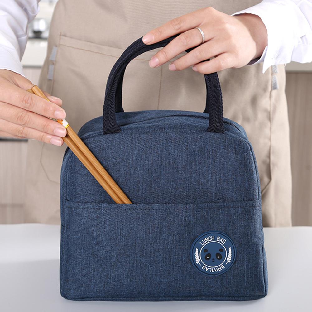 Insulated Lunch Bag Insulation Bento Pack Aluminum Foil Rice Bag Meal Pack Ice Pack Student Bento Lunch Handbag Insulation