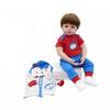 Adorable Reborn Toddler Boy Soft Silicone Bebe Doll Toy For Girls Birthday Gift