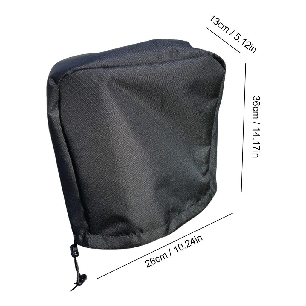 Rv Tongue Jack Cover Waterproof Electric Tongue Jack Cover With Drawstring Design Camper Jack Cover For Travel Trailers Camper