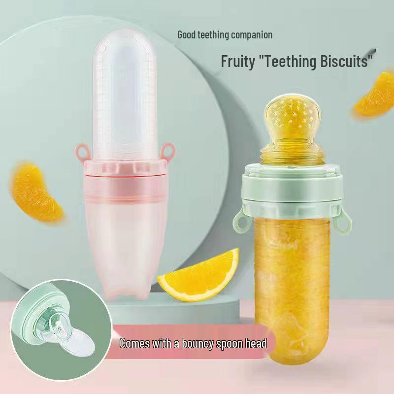 Silicone Baby Feeding Spoon & Teether for Rice Cereal and Puree