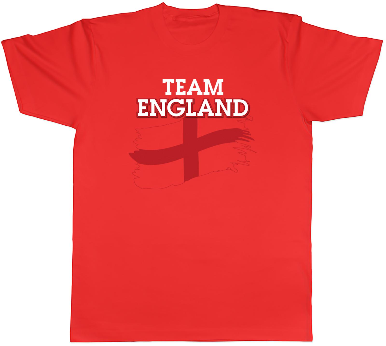 Team England Flag Mens Unisex TShirt Tee S