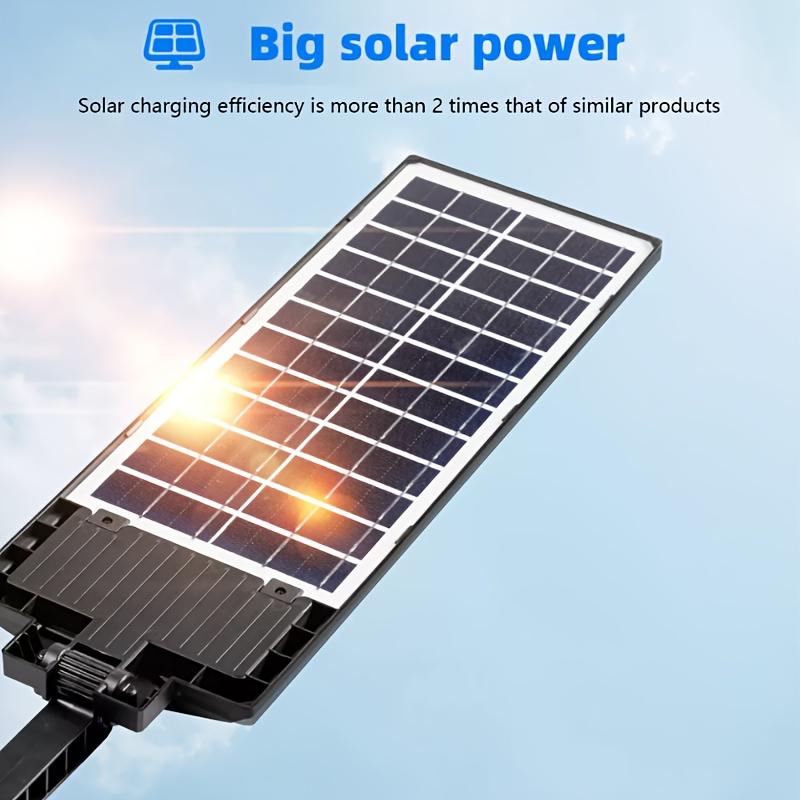 New 360 ° LED Solar Outdoor Light - Super Bright 6500K, 3 Modes, Wide-angle Motion Sensor, Semi Embedded Installation, Solar Charging
