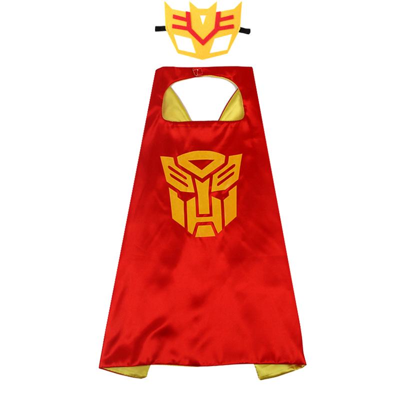 June 1 Kids' Hero Anime Cape: Cartoon Superman, Captain America, Hulk Costume
