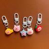 Cute Resin Keychain Loopy Keychain Resin Cartoon Doll Pendant Cute Accessories Perfect Gift for Woman Girls Children