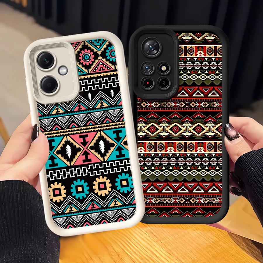 Phone Cover Case for Xiaomi Redmi Note 14 Pro Plus Note 13 11s 12 12C 12s 14C 10 A1 A2 A3 A4 13C 11 Bohemian Style