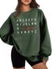 Casual Temperament Women's Thickened Warm Loose Comfort Hoodie