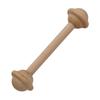 Beech Handbell Infants Baby Toy Solid Wood Unpainted Wooden Ring Soothing Funny Exercise