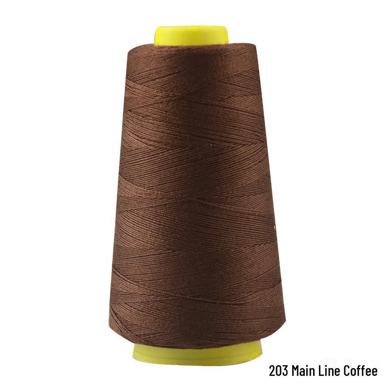 Black and White Thick Denim Sewing Thread Roll for Machine and Hand Sewing