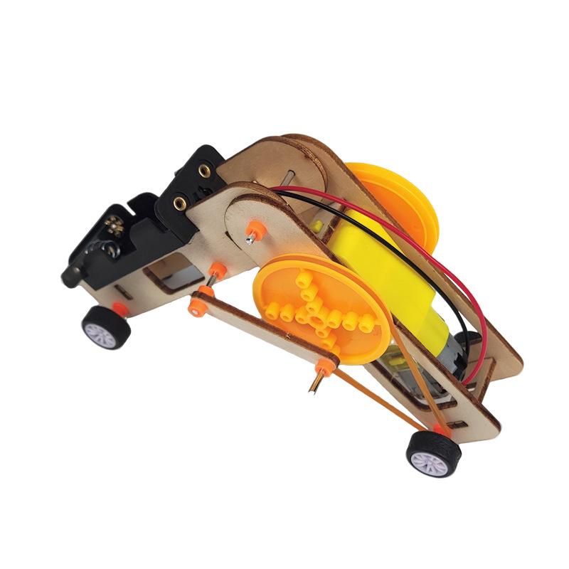 

DIY Wriggling Robot Science Kit: Handmade Educational Experiment for Youth