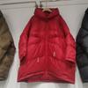 Winter New Down Jacket Women's Short Hooded Loose Large Size Fat MM Thickened White Duck Down Jacket