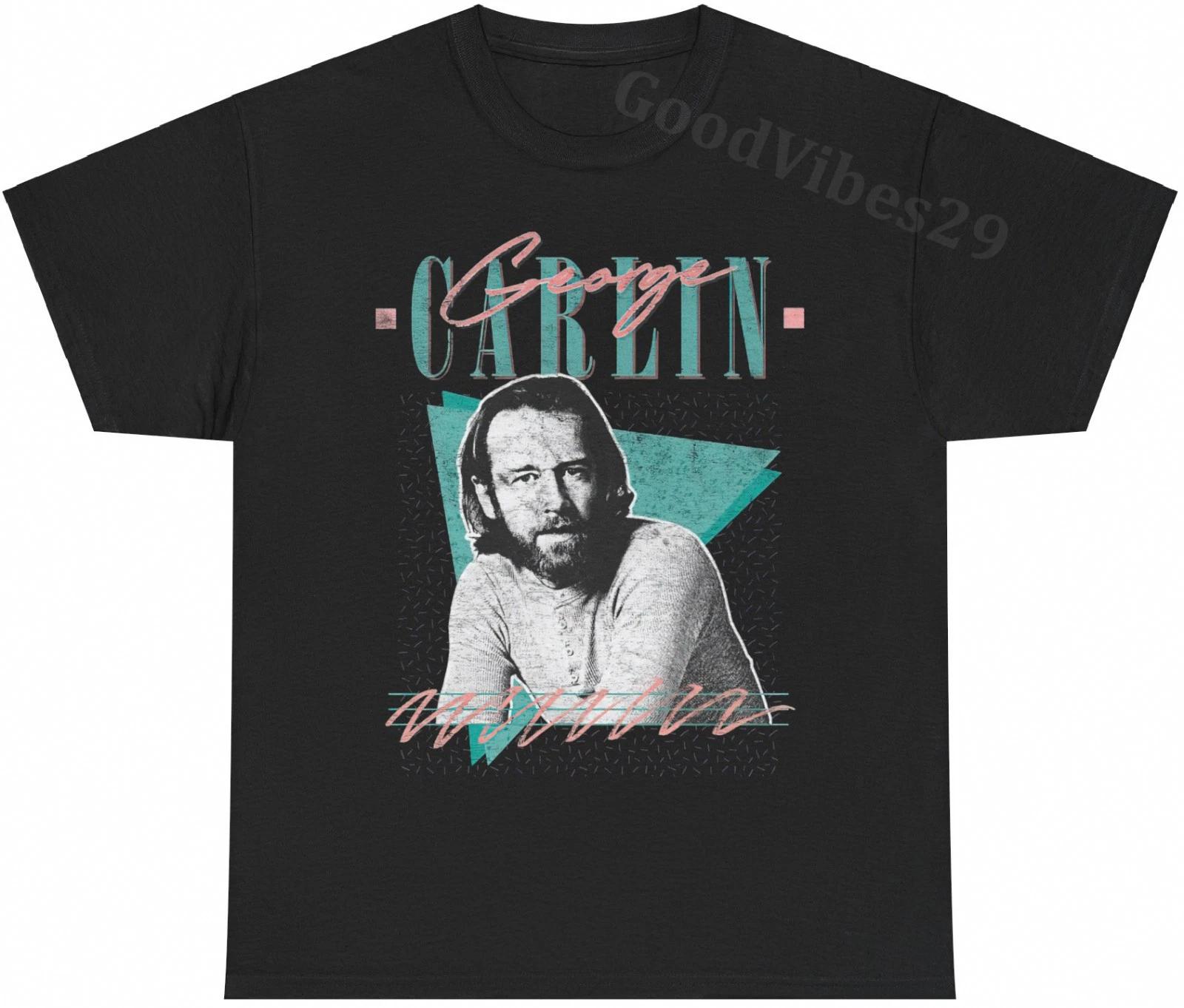 George Carlin Tribute USA Stand-Up Comedy Vintage T-Shirt S-5XL Men Women Unisex S