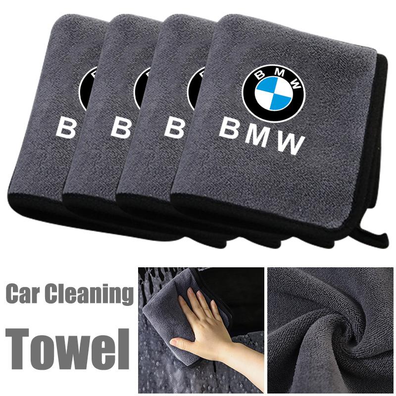Car Wash High End Cleaning Microfiber Towel Car Drying Cloth For BMW X1 X2 X3 X4 X5 X6 X7 GT E53 E70 E71 F25 E84 M Sticker jbhk21