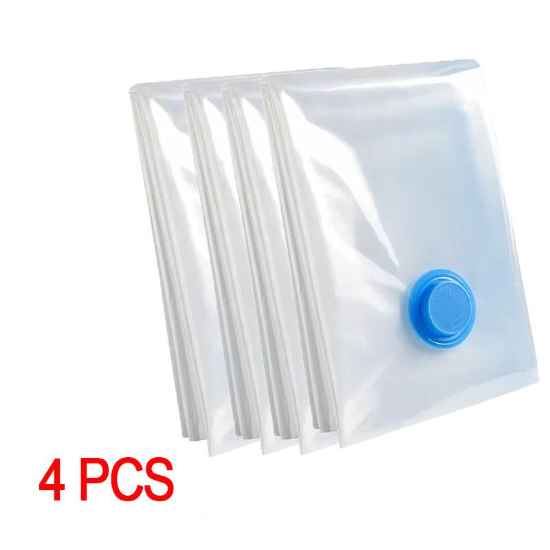 Vakuumbeutel für Kleidung, Luftvakuumbeutel mit Pumpe, Reiseutensilien, platzsparende Beutel für Bettdecken und Decken, Aufbewahrungs-Organizer