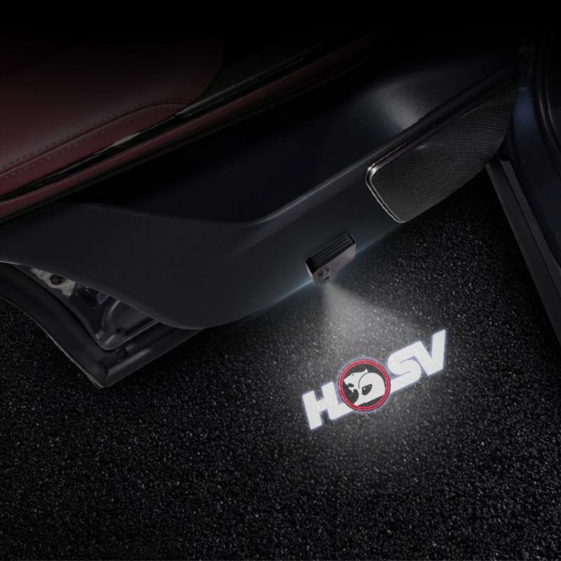 LED HSV Lion Logo Car Door Courtesy Light Projector Welcome Lamp For Holden Trailblazer Commodore Colorado GTS Special Vehicle
