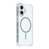 For iPhone 16 Magnetic Case with Lanyard Drop-Proof TPU+PC Phone Back Cover