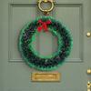 Christmas Ribbon Garland Home Party Wall Door Decor Christmas Tree Ornaments Tinsel Strips Bow Knot Wreath Party Supply