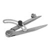 Adjustable Width Locking Wing Divider Carbon Steel Metal Scribe Tool Compass Scriber  Metalworking