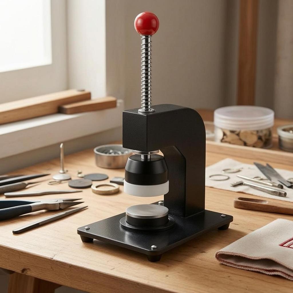 Jewelry Flattening Tool Precision Press Desktop for Workshops