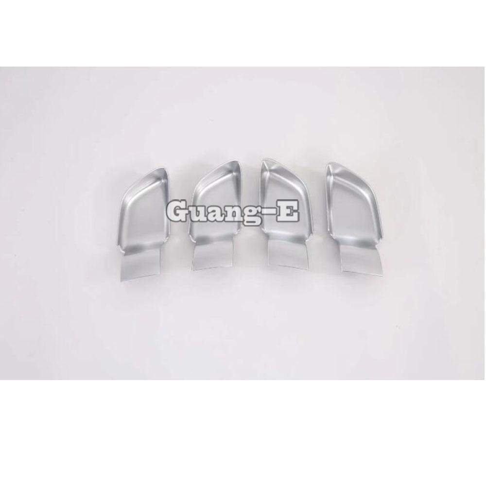 

For Hyundai Sonata DN8 10Th Car Cover Body Trim ABS Door Inner Handle Bowl Armrest Handrail Frame Stick 4Pcs ABS Silver